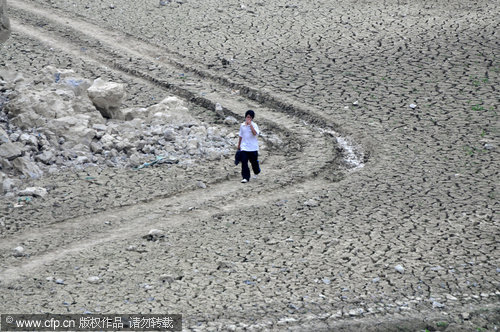 Rain brings no relief for drought stricken Guangxi