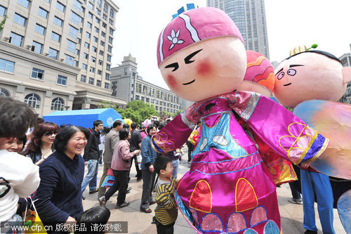 Cartoon festival held in E. China