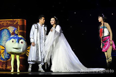 Cartoon musicals take the stage in Hangzhou