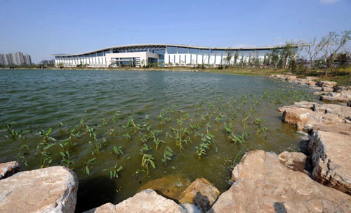 Main venue for Tianjin Summer Davos soon ready