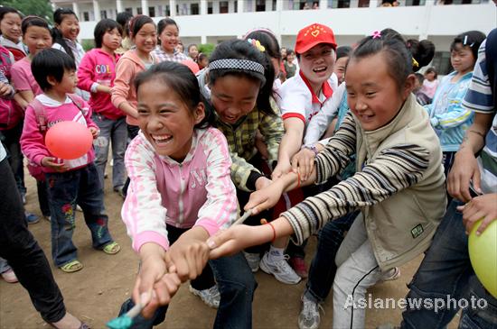 Countryside pupils celebrate Children's Day