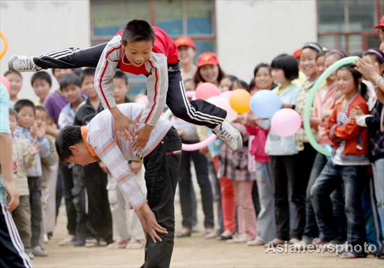 Countryside pupils celebrate Children's Day