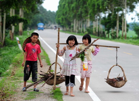 Growing up in the country