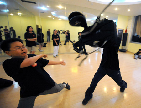 Self-protection Kung-fu vogue among children