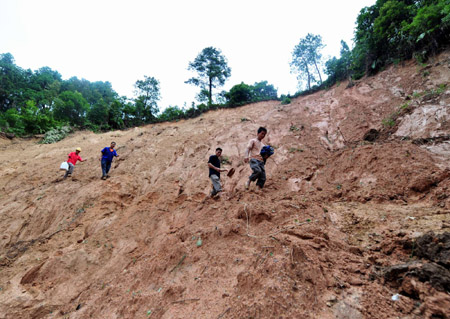 Rescue work continues in rainstorm-hit S China