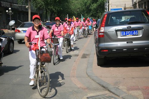 Pensioners rally on bikes to fight drug abuse