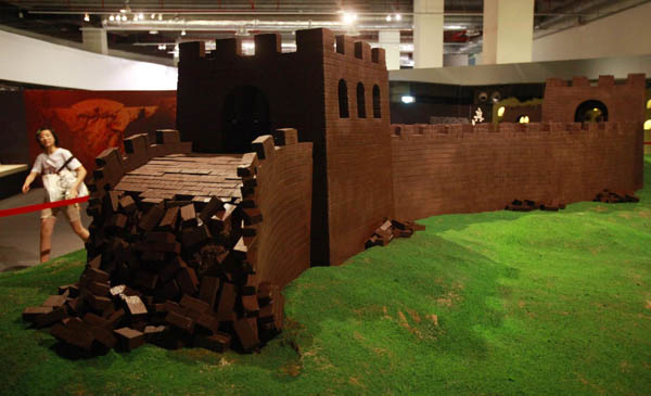 World Chocolate Wonderland displayed in Taipei