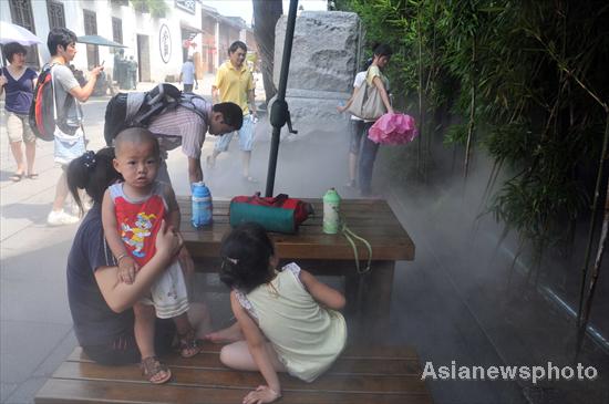 Heat wave hits China