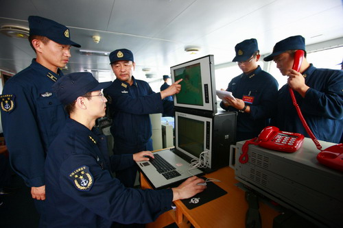 Chinese navy organizes military drill in E Sea