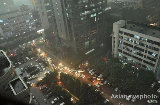 Heaviest rain pounds Chongqing