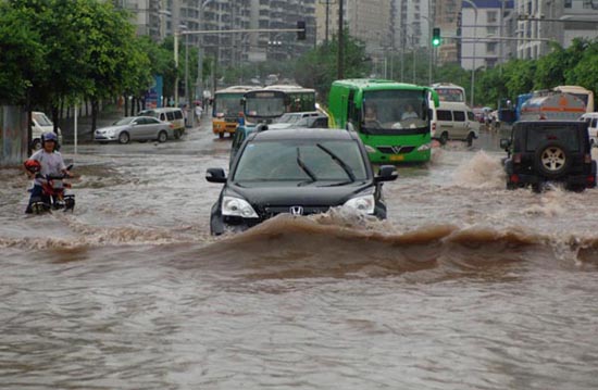 Heaviest rainfalls hit Chongqing