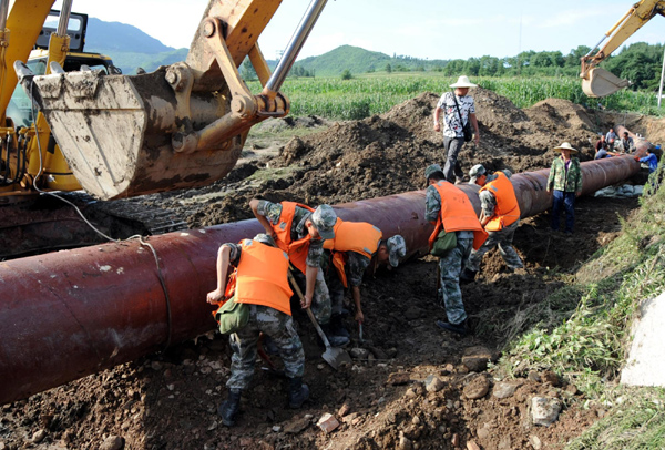 Water supply to 330,000 cut off in NE China city