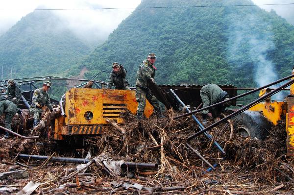 23 dead due to heavy rains in Longnan of Gansu Province