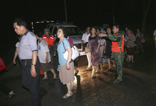 50,000 people evacuated after flood hits NE China