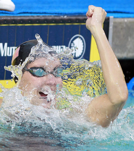 Winners at Pan Pacific Swimming Championships