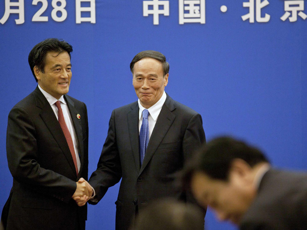 Bilateral trade between China and Japan recovers