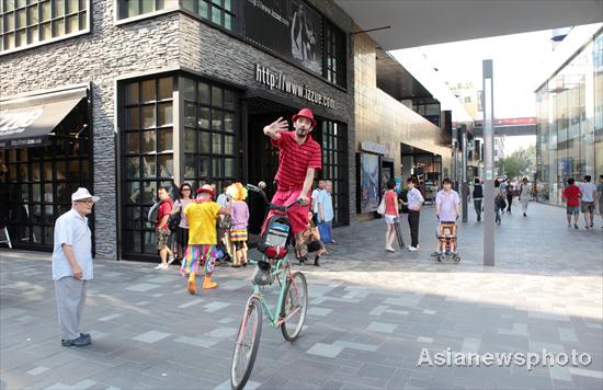 Performers spice up The Village