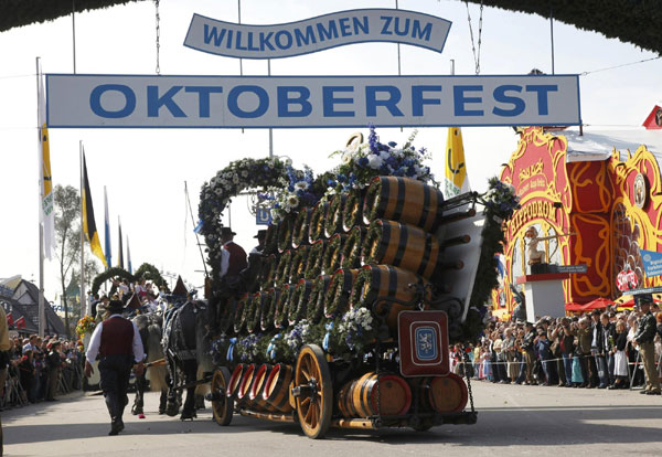 Oktoberfest, beer festival opens in Munich