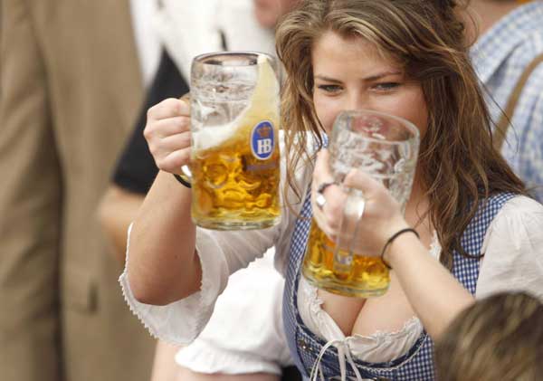 German's annual beer festival fun