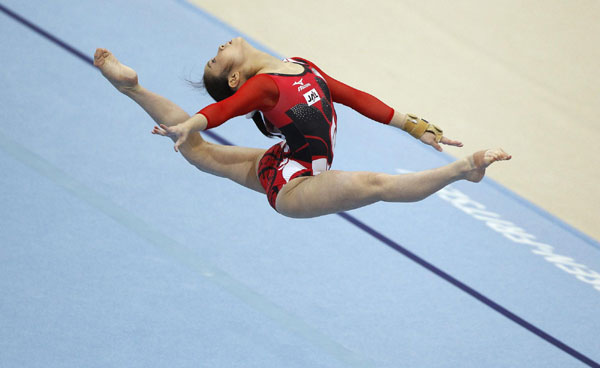 Russia, China, US grab women's individual medals at Gymnastics Worlds