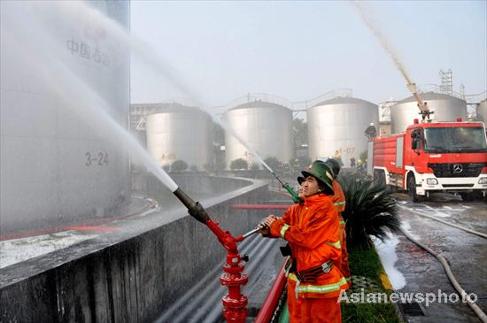 Fire prevention campaign held around China