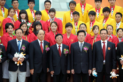 Chinese team moves in as Athletes Village opens