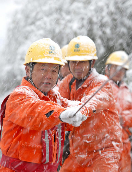 Snowfall sweeps many parts of China