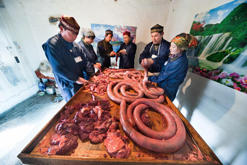 King-sized sausage tests your stomach