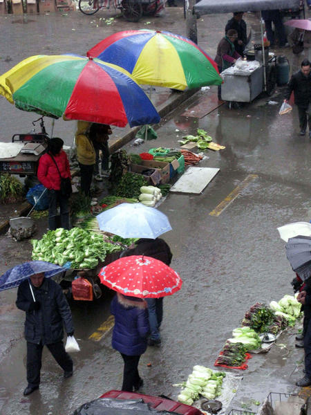 Most of China witness temperature drop