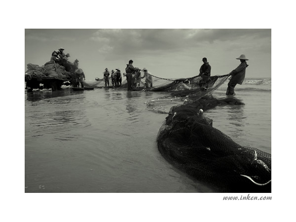 Fishermen in South China