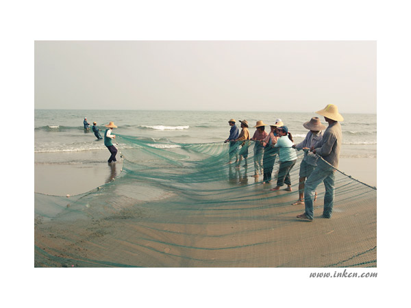 Fishermen in South China