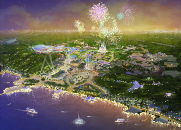 Work on Shanghai Disneyland starts