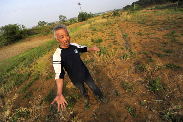 Severe spring drought in Central China