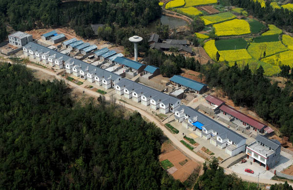 Post-quake reconstruction projects in SW China