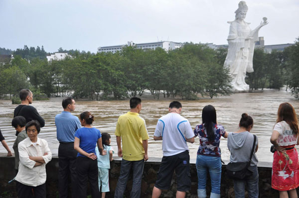 New round of torrential rains batter E China