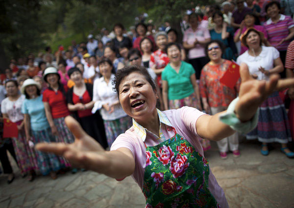 Patriotic songs around China