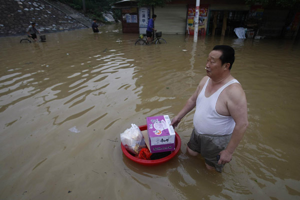 430,000 affected by heavy rains in C China