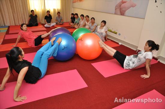 Yoga classes for mothers-to-be