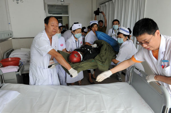 Trapped miners rescued in NE China