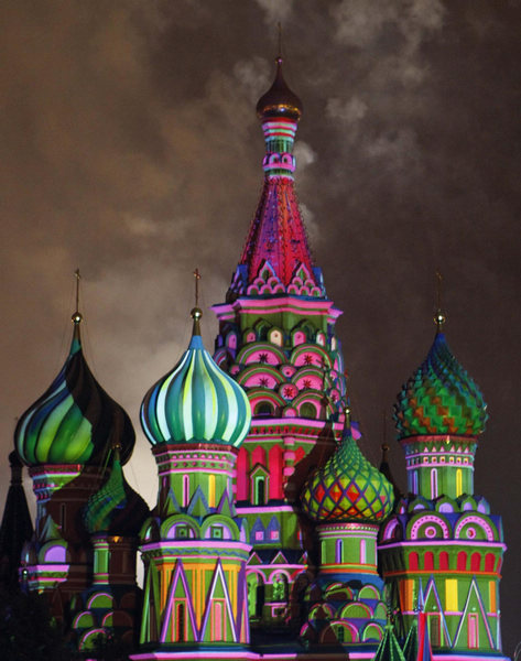 Int'l military music festival rehearsal in Moscow