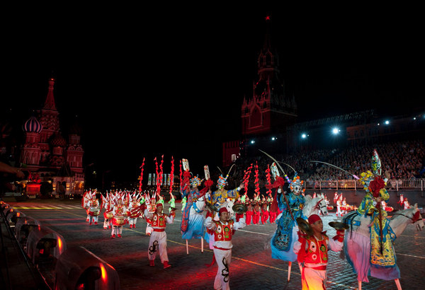 Int'l military music festival opens in Moscow