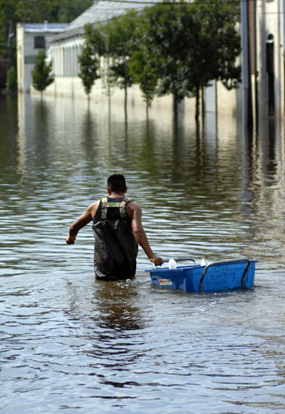 Flood inundates New Jersey after Hurricane Irene