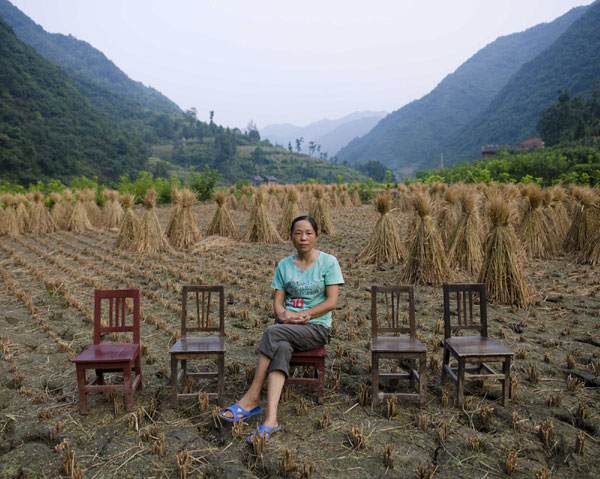 The empty stools of rural village life in China