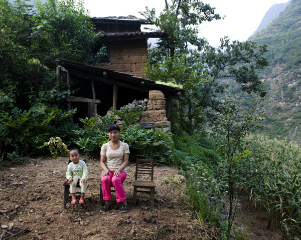 The empty stools of rural village life in China