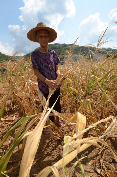 Drinking water shortage in S China