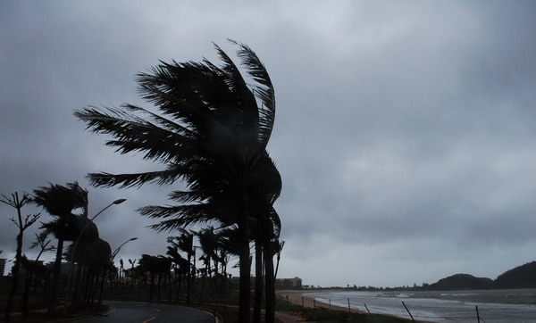 Tropical storm rocks South China province