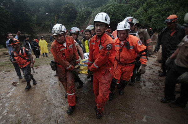 Landslides in Guatemala