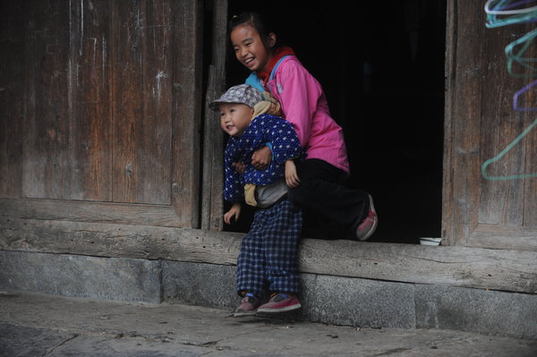 Left-behind child one of thousands