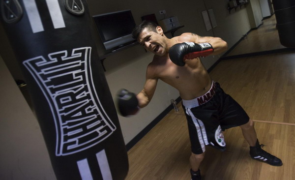 A peek into boxer Martinez's training day