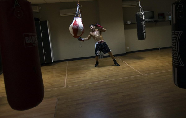 A peek into boxer Martinez's training day